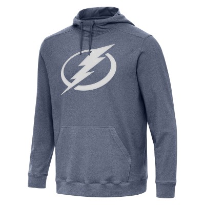 Толстовка Tampa Bay Lightning Antigua Cloud - Heather Navy