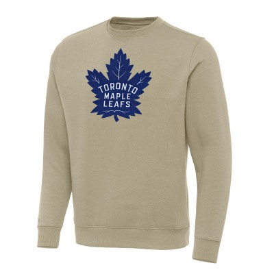 Кофта Toronto Maple Leafs Antigua Khaki Victory Crewneck