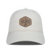 Бейсболка Colorado Avalanche Levelwear Cream Faux Leather Patch Unstructured