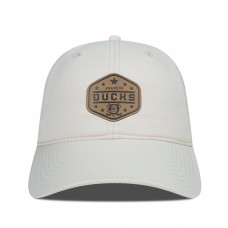 Бейсболка Anaheim Ducks Levelwear Cream Faux Leather Patch Unstructured