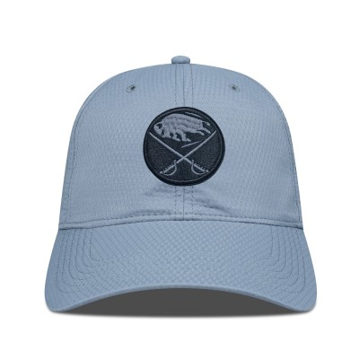 Бейсболка Buffalo Sabres Levelwear Gray Matrix Nightfall Blackout Patch Unstructured