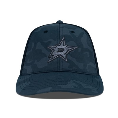 Бейсболка Dallas Stars Levelwear Clash Nightfall Blackout Patch Structured Mesh - Black