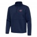 Кофта на короткой молнии Columbus Blue Jackets Antigua Twist - Navy
