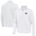 Nashville Predators Antigua White Twist Quarter-Zip Pullover Jacket