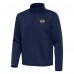 Nashville Predators Antigua Navy Twist Quarter-Zip Pullover Jacket