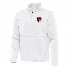 Кофта на короткой молнии Florida Panthers Antigua Twist - White