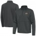 Nashville Predators Antigua Pewter Twist Quarter-Zip Pullover Jacket