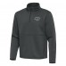 Los Angeles Kings Antigua Silver Twist Quarter-Zip Pullover Jacket