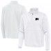 Philadelphia Flyers Antigua White Twist Quarter-Zip Pullover Jacket