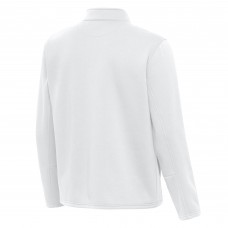 Кофта на короткой молнии Winnipeg Jets Antigua Twist - White