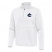 Vancouver Canucks Antigua White Twist Quarter-Zip Pullover Jacket