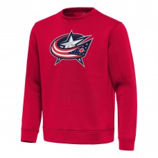 Columbus Blue Jackets Antigua Relevant Lightweight Pullover Sweatshirt - Red