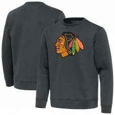 Кофта Chicago Blackhawks Antigua Relevant Lightweight - Pewter