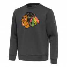Кофта Chicago Blackhawks Antigua Relevant Lightweight - Pewter