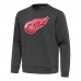 Кофта Detroit Red Wings Antigua Relevant Lightweight - Pewter