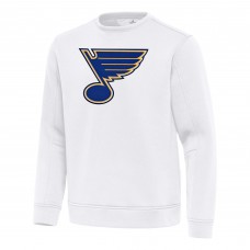 Кофта St. Louis Blues Antigua Relevant Lightweight - White