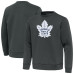 Свитшот Toronto Maple Leafs Antigua Relevant Lightweight Pullover - Pewter Свитшот Toronto Maple Leafs Antigua Relevant Lightweight Pullover - Pewter
