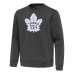 Свитшот Toronto Maple Leafs Antigua Relevant Lightweight Pullover - Pewter