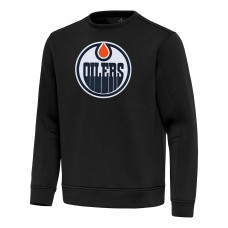 Кофта Edmonton Oilers Antigua Black Relevant Lightweight