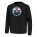 Кофта Edmonton Oilers Antigua Black Relevant Lightweight
