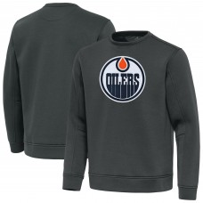 Кофта Edmonton Oilers Antigua Pewter Relevant Lightweight