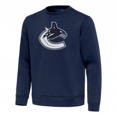 Vancouver Canucks Antigua Navy Relevant Lightweight Pullover Sweatshirt