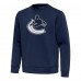 Vancouver Canucks Antigua Navy Relevant Lightweight Pullover Sweatshirt