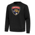 Свитшот Florida Panthers Antigua Black Relevant Lightweight Pullover