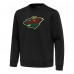 Кофта Minnesota Wild Antigua Black Relevant Lightweight