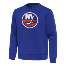 New York Islanders Antigua Royal Relevant Lightweight Pullover Sweatshirt