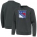 New York Rangers Antigua Pewter Relevant Lightweight Pullover Sweatshirt