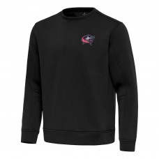 Columbus Blue Jackets Antigua Relevant Lightweight Pullover Sweatshirt - Black