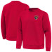 Свитшот Florida Panthers Antigua Red Relevant Lightweight Pullover Свитшот Florida Panthers Antigua Red Relevant Lightweight Pullover