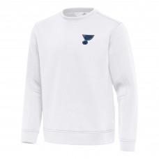 Кофта St. Louis Blues Antigua Relevant Lightweight - White