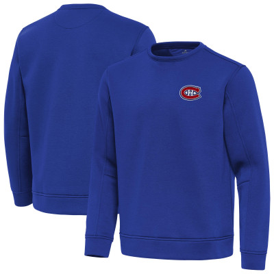 Свитшот Montreal Canadiens Antigua Royal Relevant Lightweight Pullover