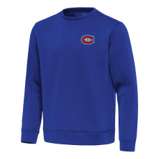 Свитшот Montreal Canadiens Antigua Royal Relevant Lightweight Pullover Свитшот Montreal Canadiens Antigua Royal Relevant Lightweight Pullover