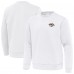 Nashville Predators Antigua White Relevant Lightweight Pullover Sweatshirt