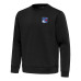 Свитшот New York Rangers Antigua Black Relevant Lightweight Pullover