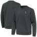 Seattle Kraken Antigua Pewter Relevant Lightweight Pullover Sweatshirt Seattle Kraken Antigua Pewter Relevant Lightweight Pullover Sweatshirt