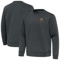 Vegas Golden Knights Antigua Pewter Relevant Lightweight Pullover Sweatshirt