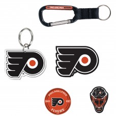 Philadelphia Flyers WinCraft 5-Pack Key Ring and Fridge Magnet Set