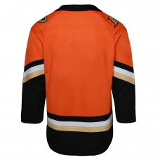 Youth Anaheim Ducks Orange Home Premier Jersey