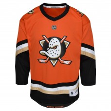 Игровая джерси Youth Anaheim Ducks Orange Home Replica
