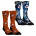Unisex Winnipeg Jets Rock Em Socks Halloween Crew Socks 2-Pack Set