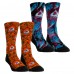 Две пары носков Unisex Colorado Avalanche Rock Em Socks Halloween Crew