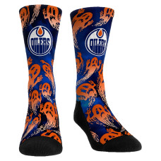 Носки Unisex Edmonton Oilers Rock Em Orange Halloween Crew 2-Pack Set