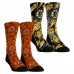 Две пары носков Unisex Boston Bruins Rock Em Socks Halloween Crew