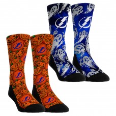 Подростковая Tampa Bay Lightning Rock Em Socks Halloween Crew Socks 2-Pack Set