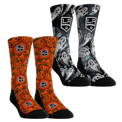 Детские носки Los Angeles Kings Rock Em Orange Halloween Crew 2-Pack Set