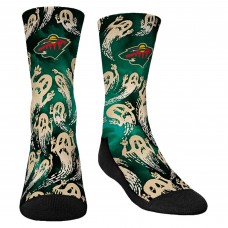 Две пары носков Подростковая Minnesota Wild Rock Em Socks Halloween Crew